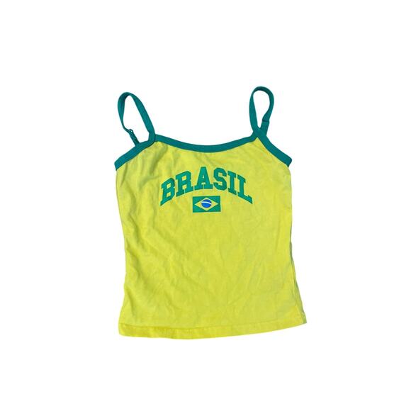 Edikted Tops - Edikted Brasil tank with adjustable straps